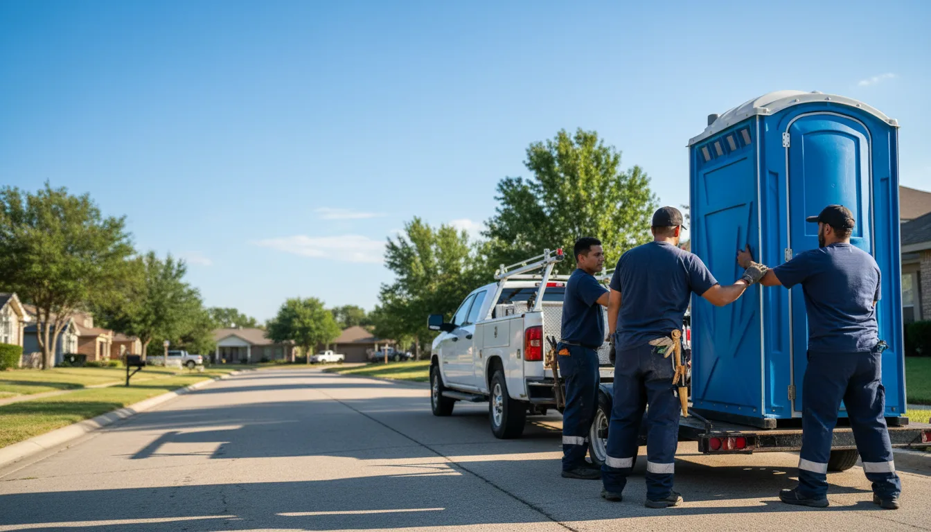 Portable Toilet Rental in Wewoka, OK near me